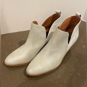 Women's cream Ankle Boots Boutique by Corkys